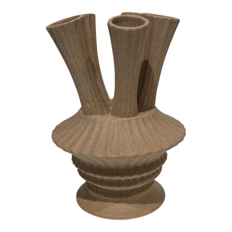 Mansion - Vase pipes cider brown 13.1*13.1*18.7