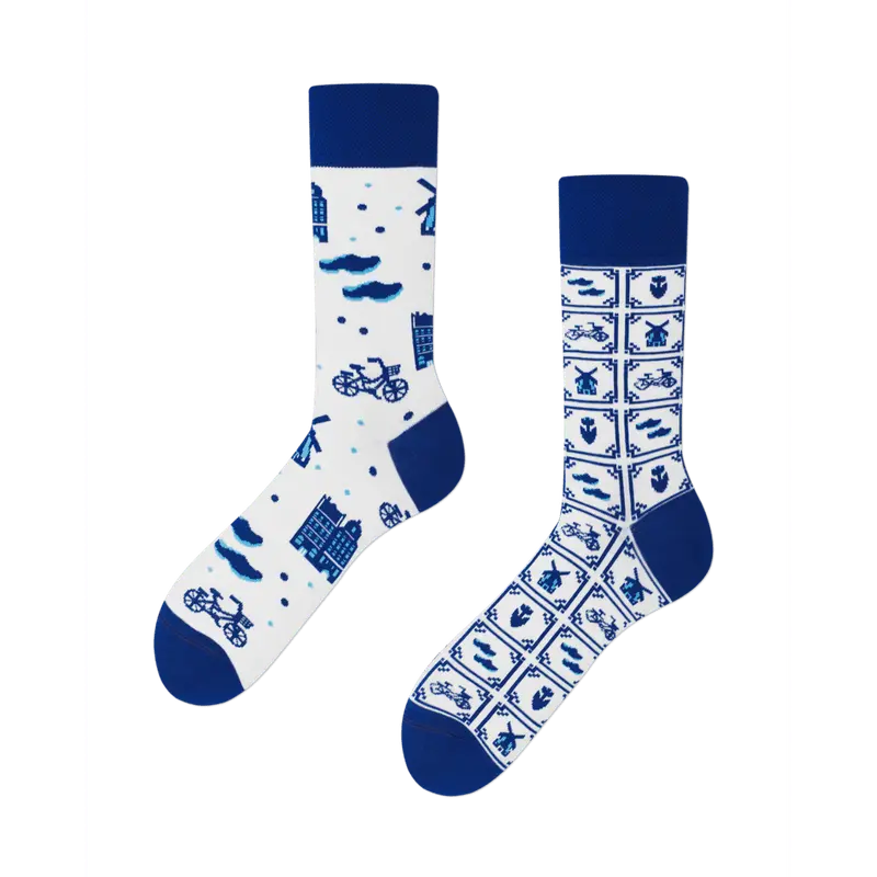 Many Morning Sokken | Dutch Blue