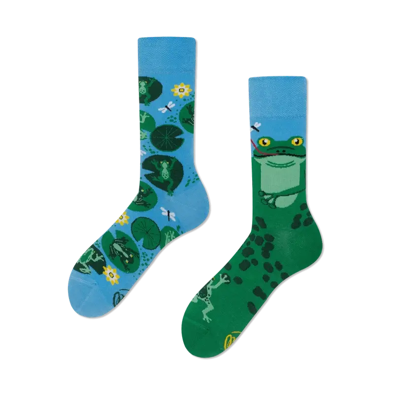 Many Mornings Sokken | Froggy Frog