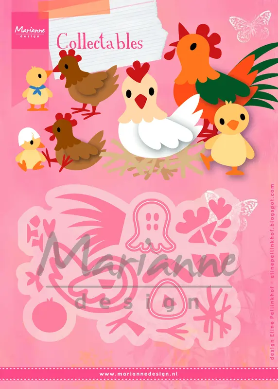 Marianne Design - Collectables Eline's Chicken Family