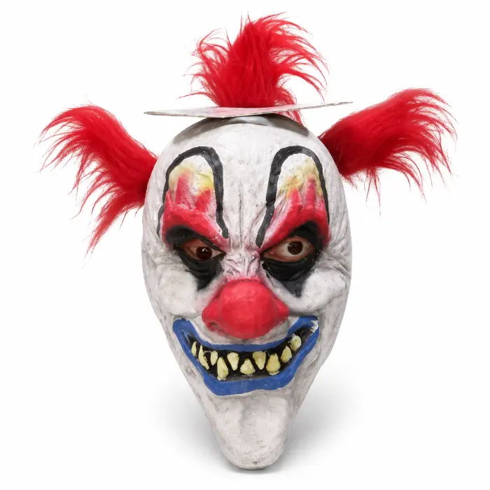 masker horror clown rood haar
