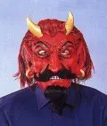 Masker rubber duivel