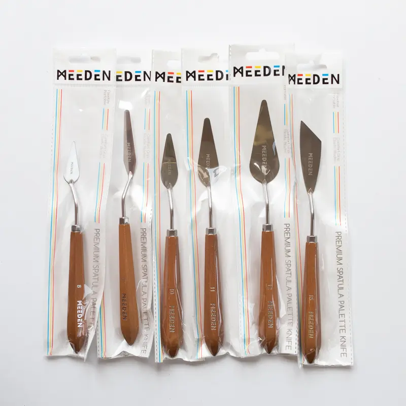Meeden Paletmessen set 6 (stainless steel)