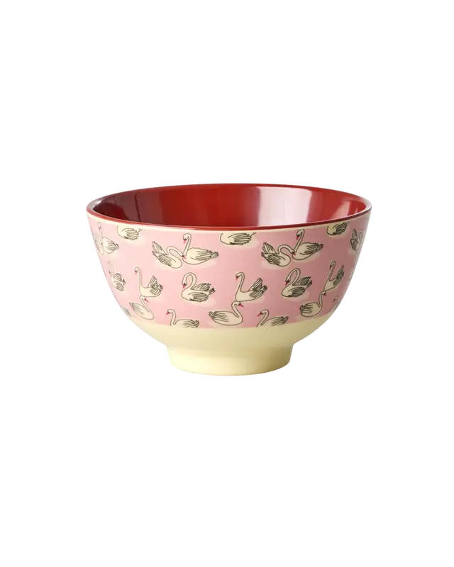 Melamine bowl small - Rice Swan in Paris