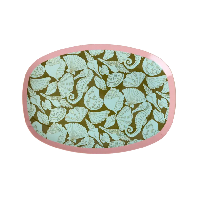Melamine plate klein - Seashell