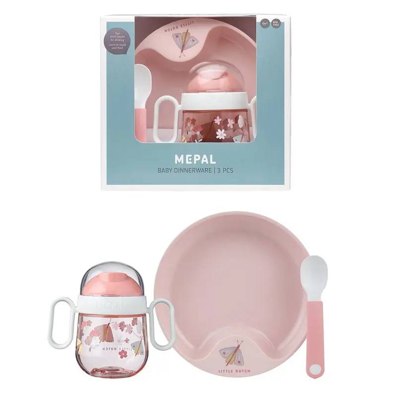 Mepal Little Dutch Flowers Babyservies 3dlg