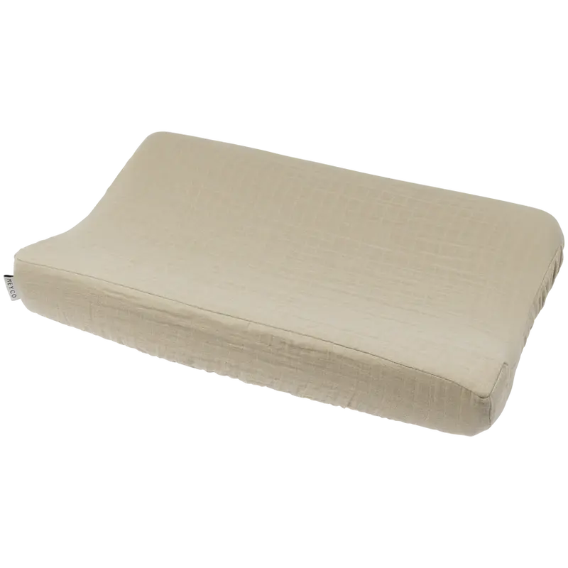 Meyco Aankleedkussenhoes pre-washed hydrofiel Sand 50x70cm