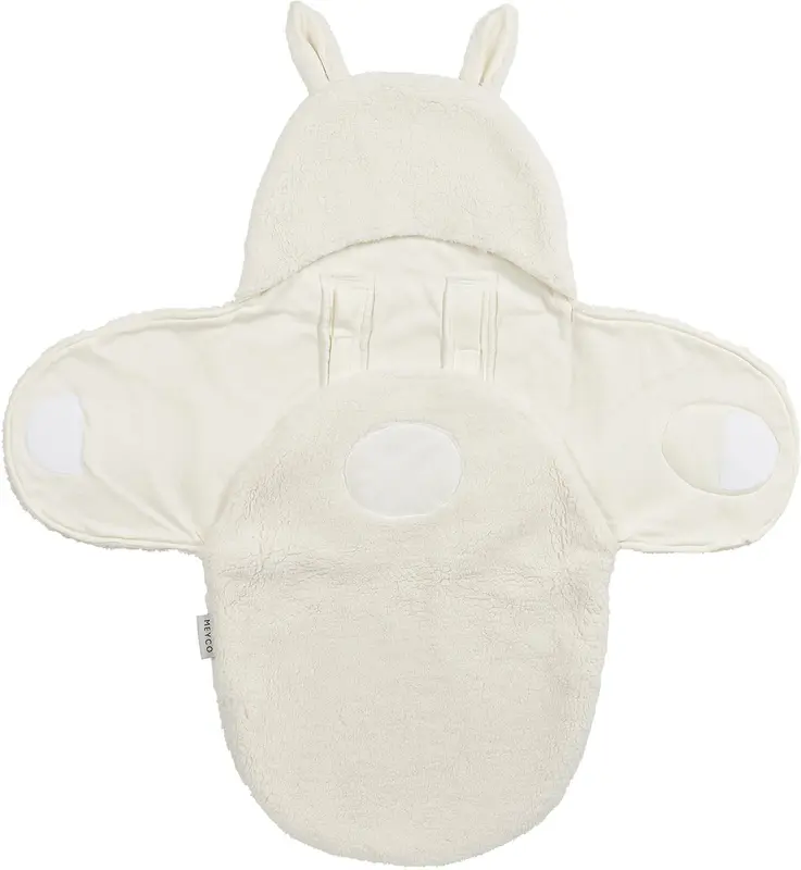 Meyco Baby Rabbit Wikkeldeken - Teddy - Natural