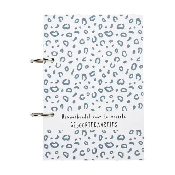Meyco Geboortekaartjesbundel Bubbles Blue One size