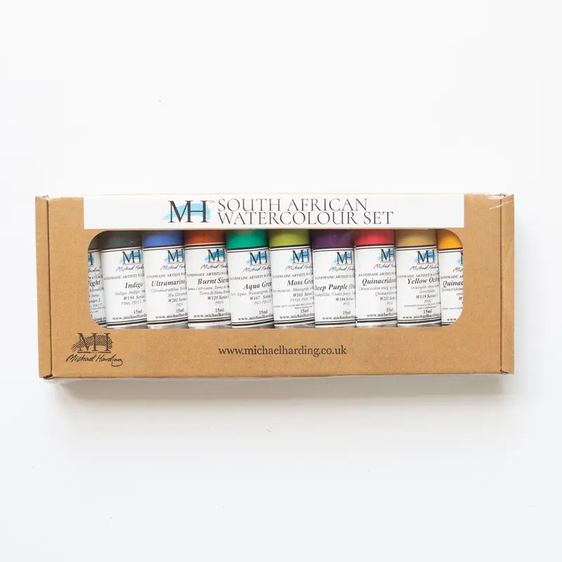 Michael Harding Artist Watercolour 15ml Set 10 South African Landscape