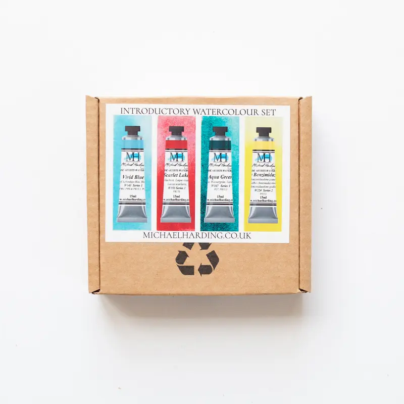Michael Harding Artist Watercolour 15ml Set 4 Introductory