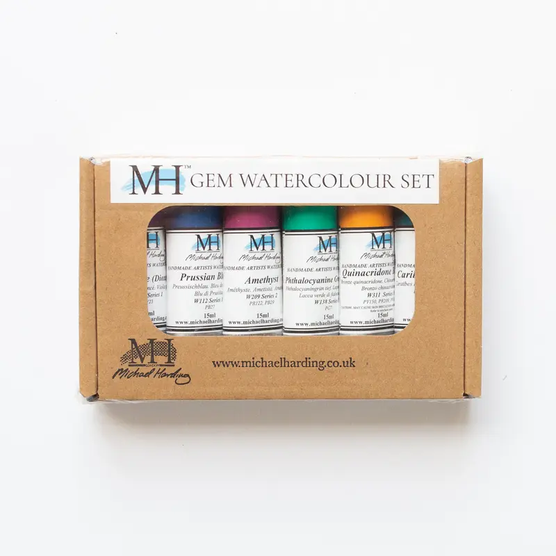 Michael Harding Artist Watercolour 15ml Set 6 Gem