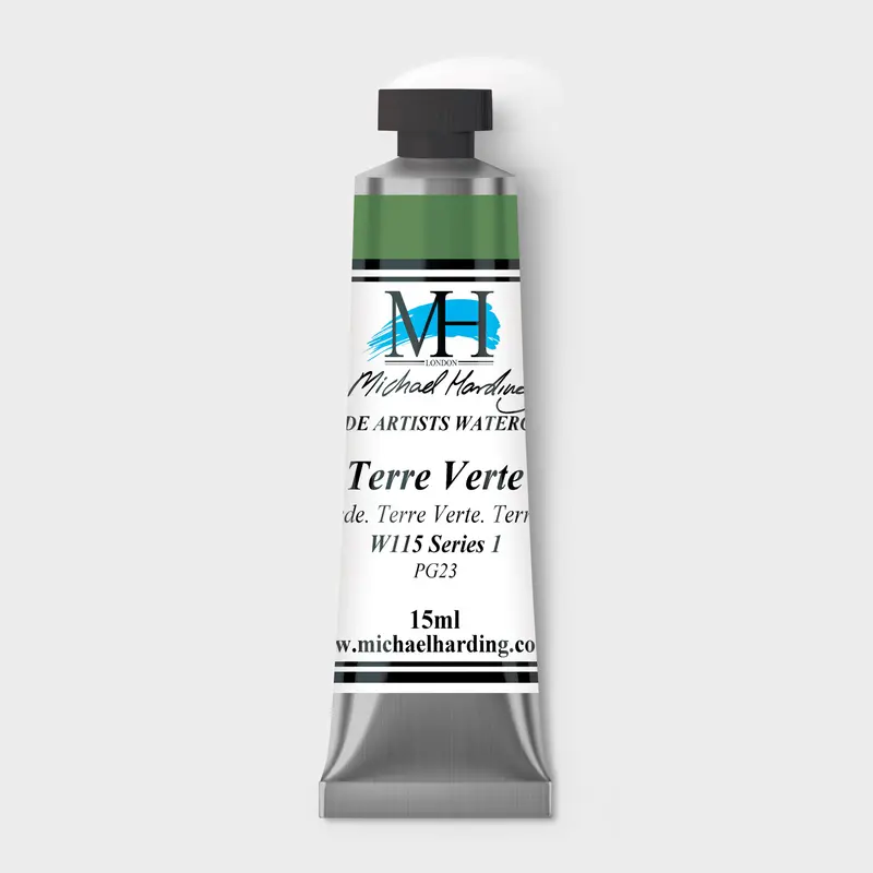 Michael Harding Artist Watercolour 15ml W115 Terre Verte S1