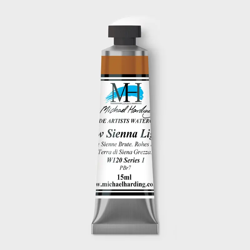 Michael Harding Artist Watercolour 15ml W120 Raw Sienna Light S1