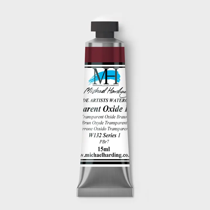 Michael Harding Artist Watercolour 15ml W132 Transparent Oxide Brown S1