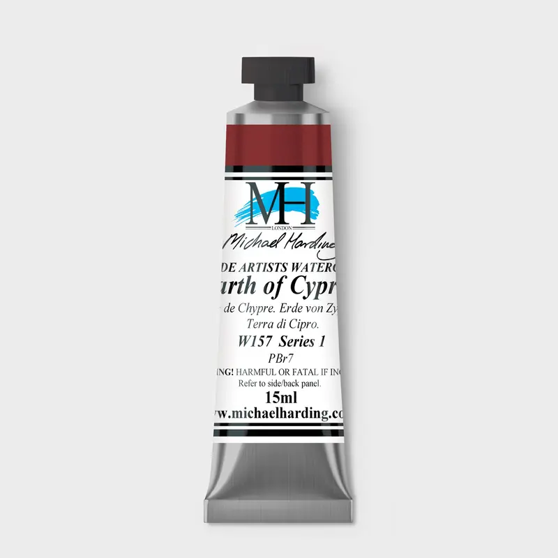 Michael Harding Artist Watercolour 15ml W157 Earth of Cyprus S1