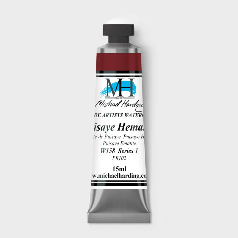 Michael Harding Artist Watercolour 15ml W158 Puisaye Hematite S1