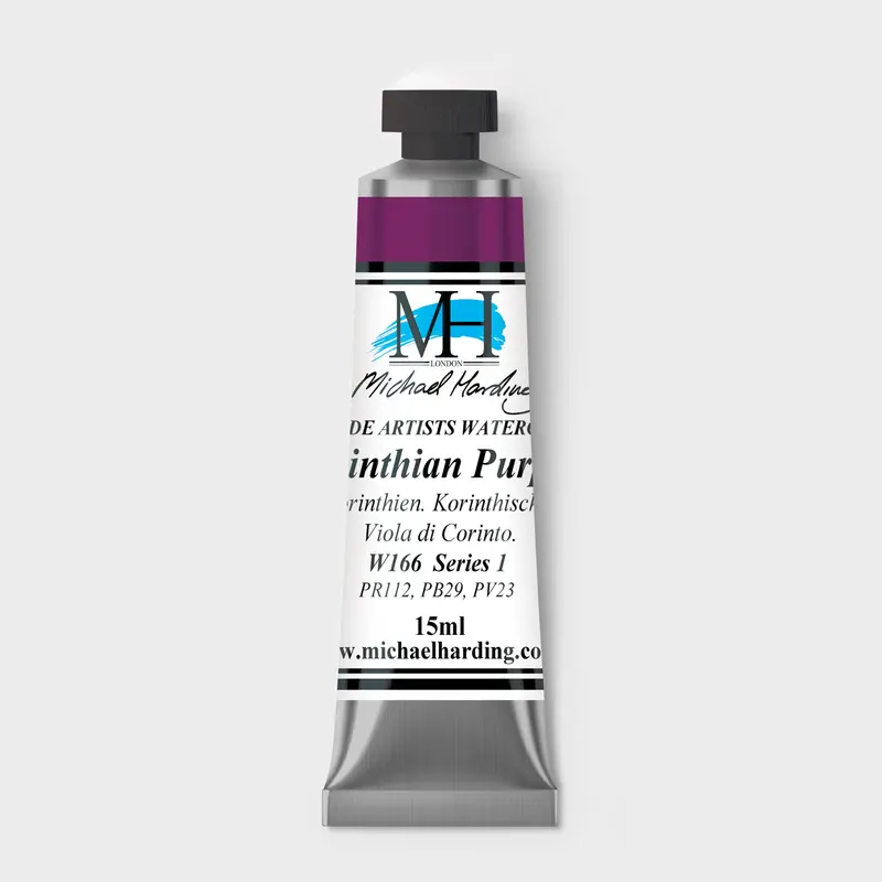 Michael Harding Artist Watercolour 15ml W166 Corinthian Purple S1