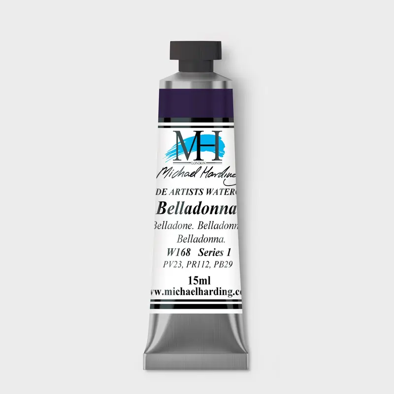 Michael Harding Artist Watercolour 15ml W168 Belladonna S2