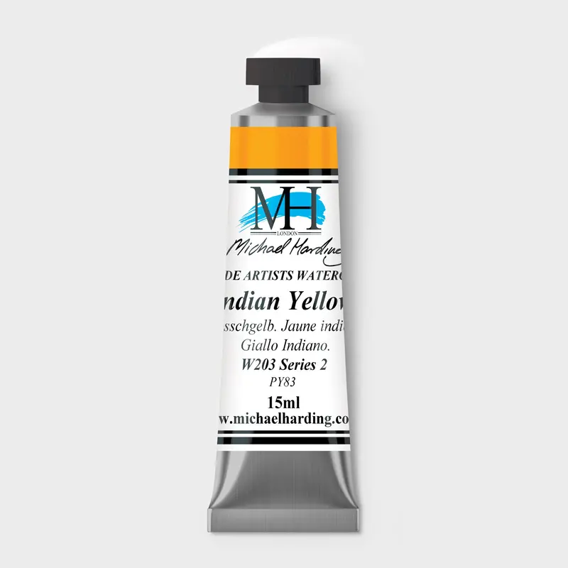 Michael Harding Artist Watercolour 15ml W203 Indian Yellow S2