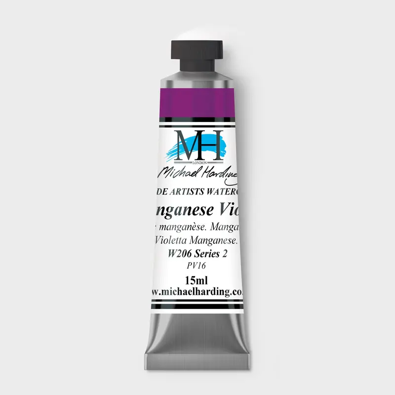 Michael Harding Artist Watercolour 15ml W206 Manganese Violet S2