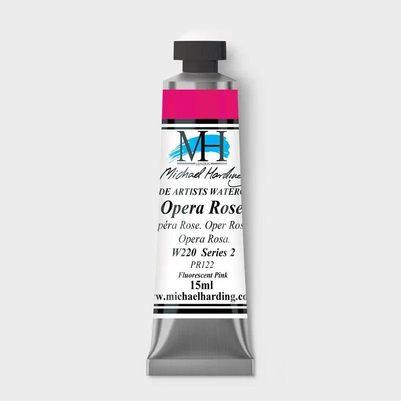 Michael Harding Artist Watercolour 15ml W220 Opera Rose S2