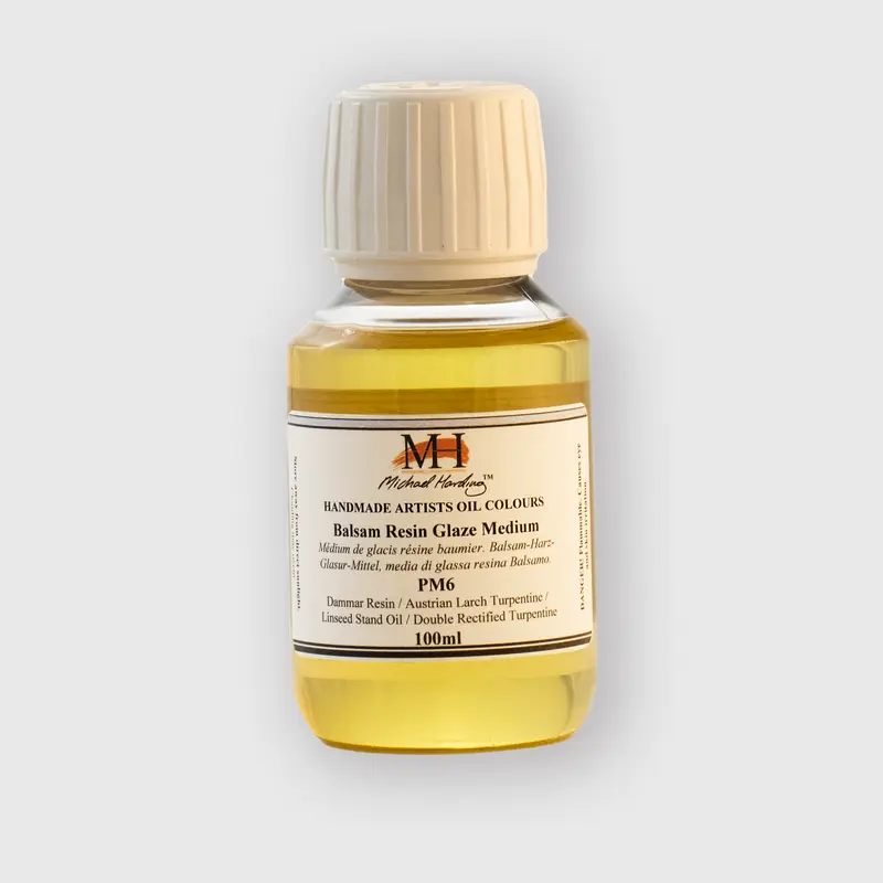 Michael Harding Balsam Resin Glaze Medium 100ml (T)
