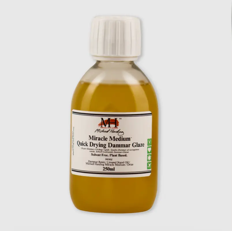 Michael Harding Miracle Medium - Quick Dry Dammar Glaze 250ml