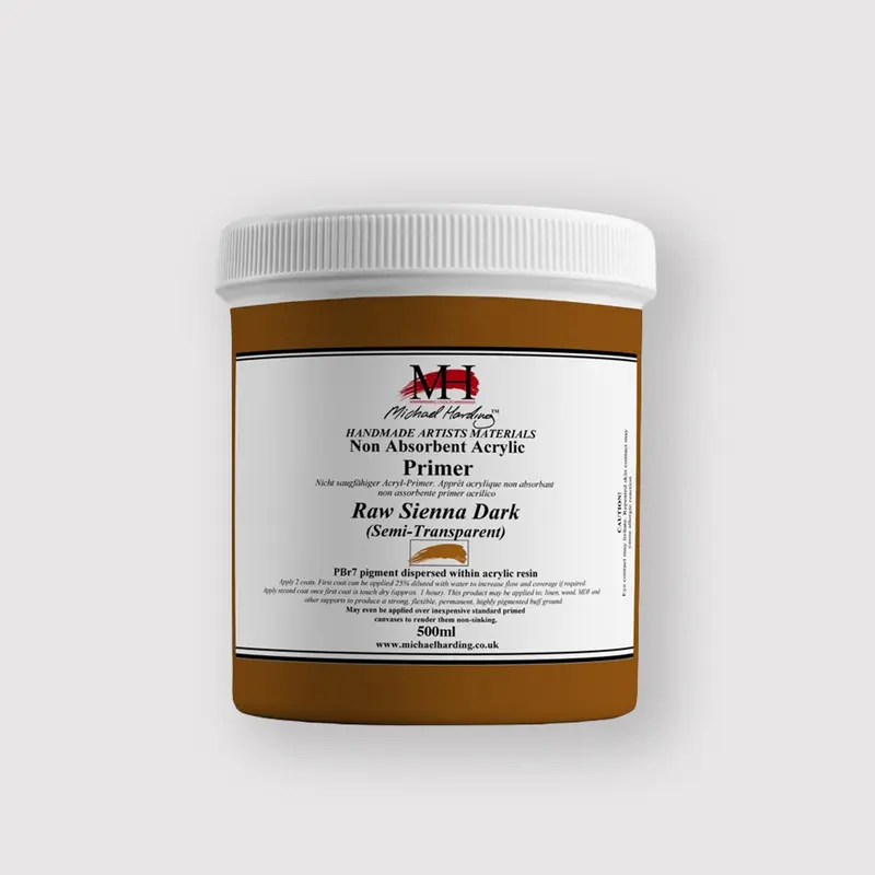 Michael Harding NAA Primer Raw Sienna Dark 500ml