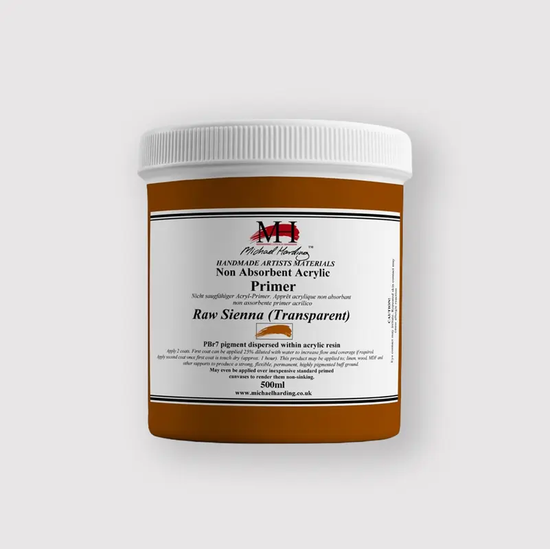 Michael Harding NAA Primer Raw Sienna Transparent 500ml