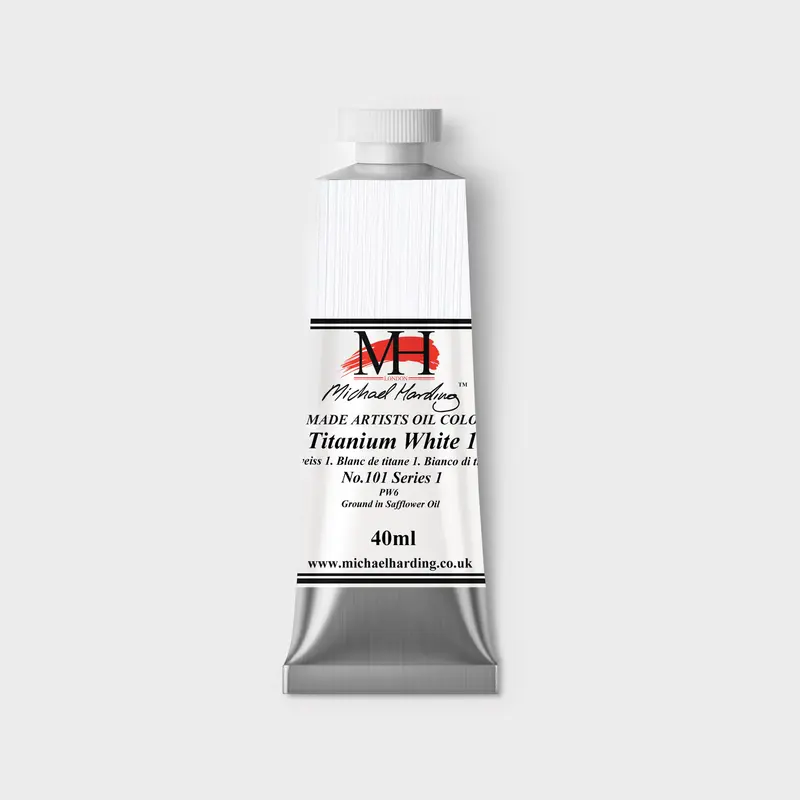 Michael Harding Oil paint 40ml 101 Titanium White No 1 (Saff) S1