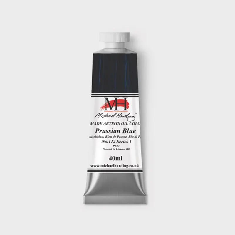 Michael Harding Oil paint 40ml 112 Prussian Blue S1