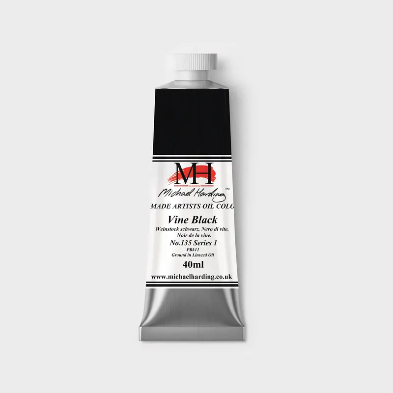 Michael Harding Oil paint 40ml 135 Vine Black S1