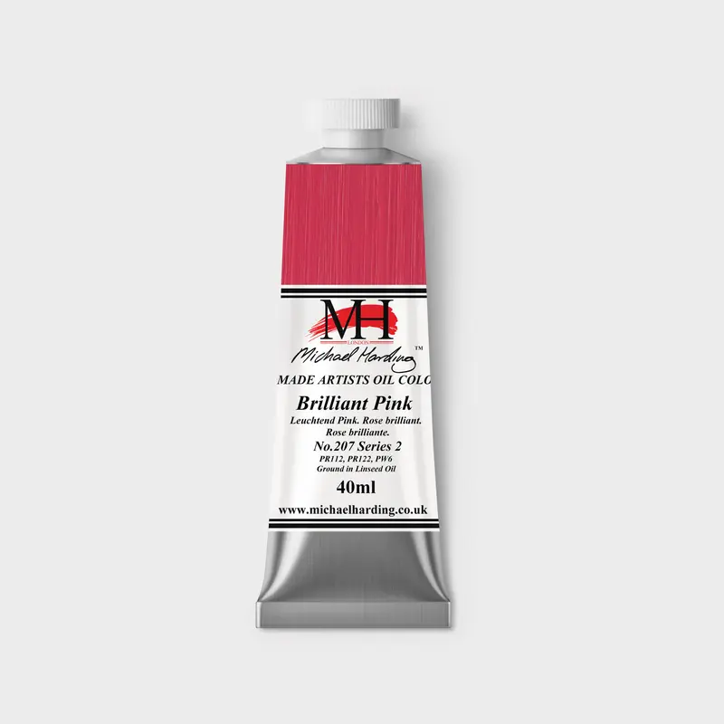 Michael Harding Oil paint 40ml 207 Brilliant Pink S2