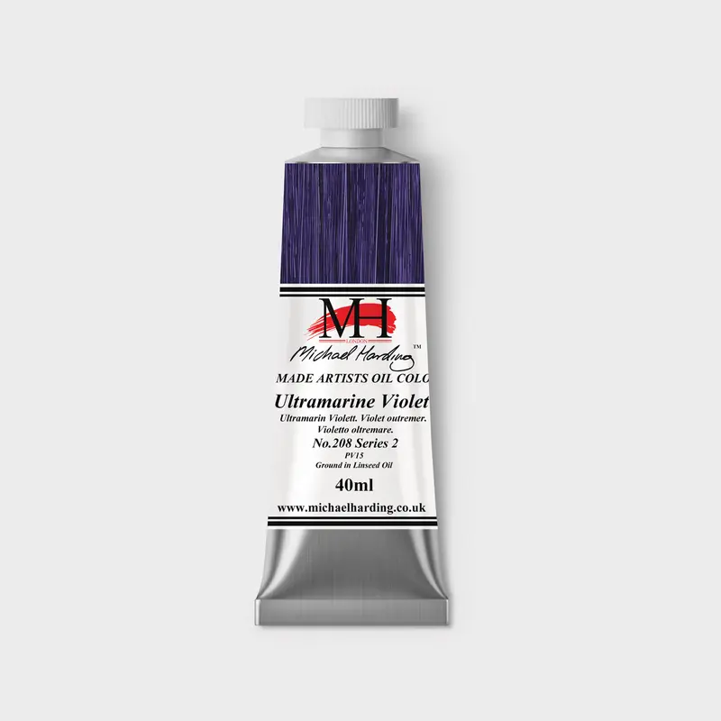 Michael Harding Oil paint 40ml 208 Ultramarine Violet S2