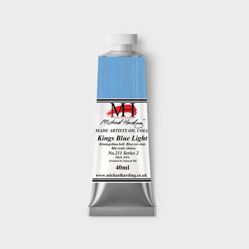 Michael Harding Oil paint 40ml 211 Kings Blue Light S2