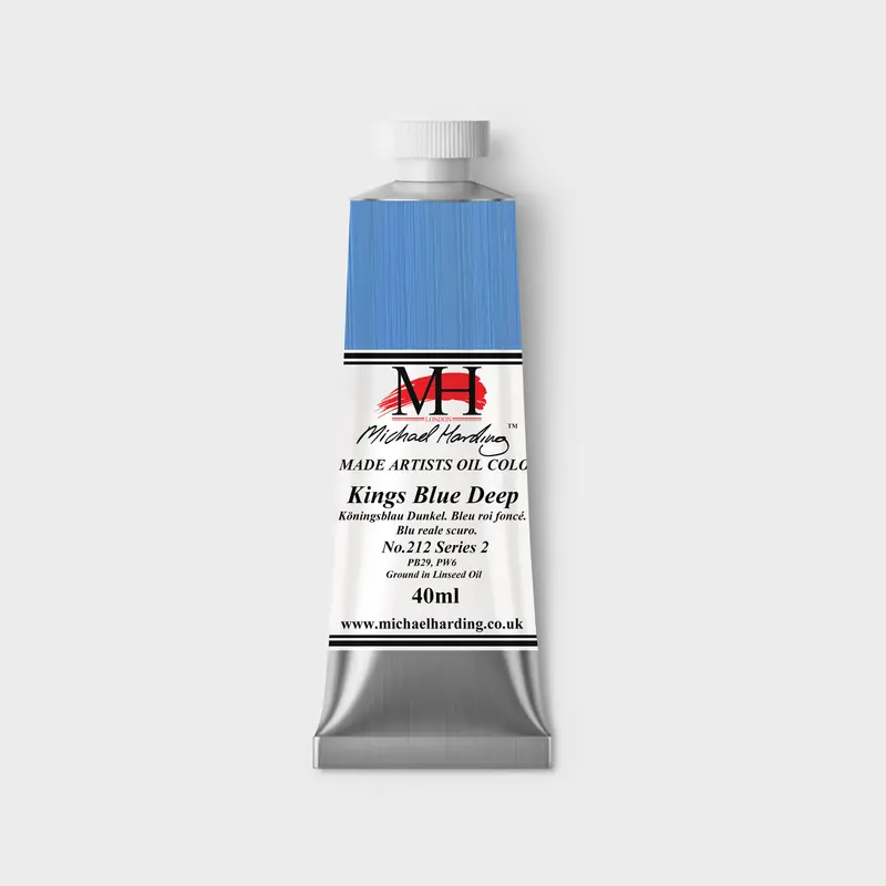 Michael Harding Oil paint 40ml 212 Kings Blue Deep S2