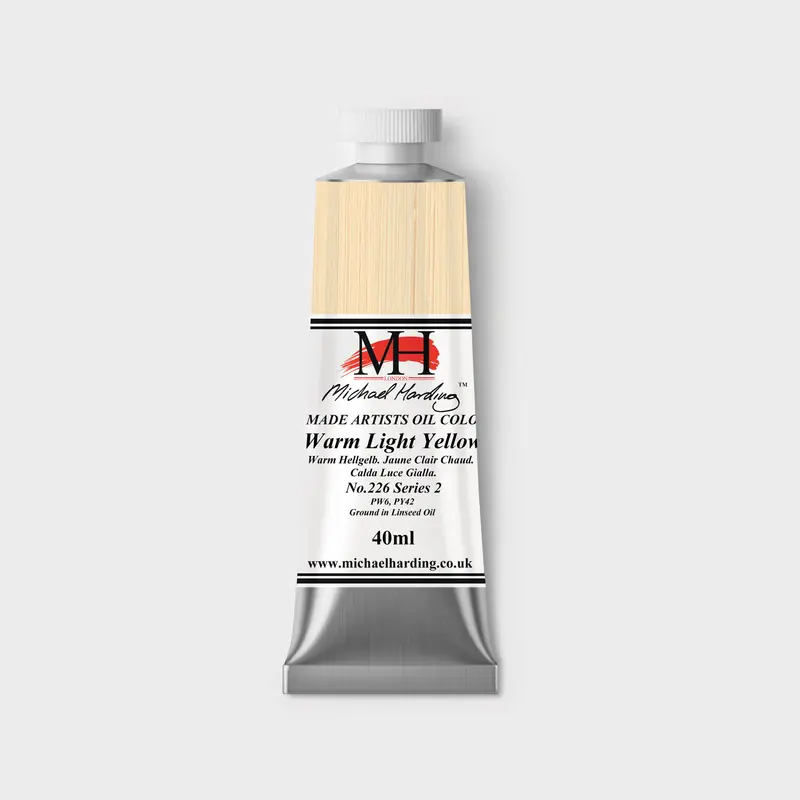 Michael Harding Oil paint 40ml 226 Warm Light Yellow S2