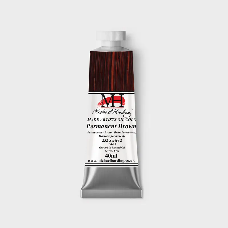 Michael Harding Oil paint 40ml 232 Permanent Brown S2