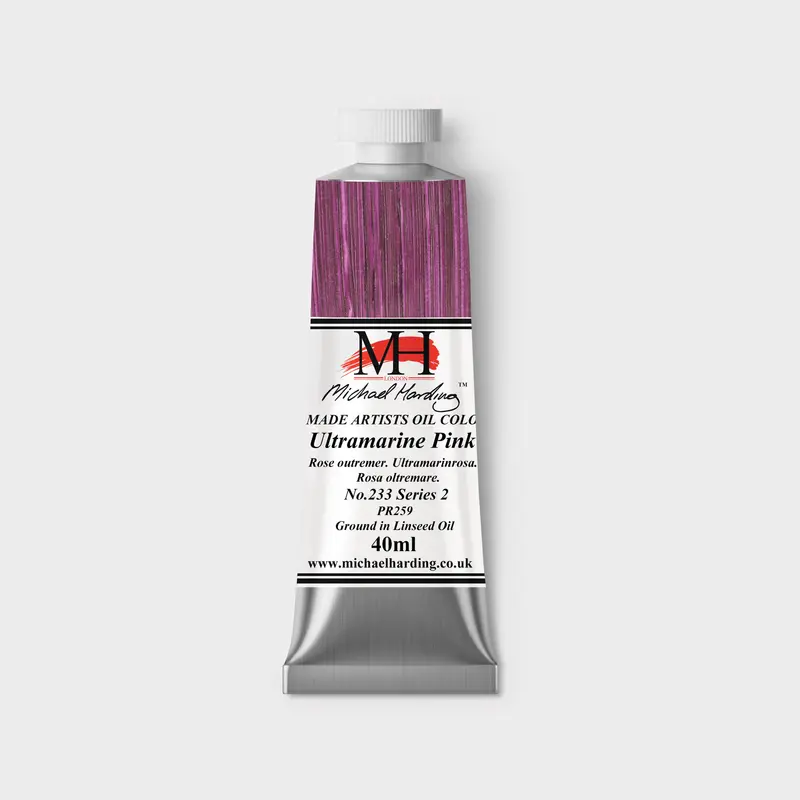 Michael Harding Oil paint 40ml 233 Ultramarine Pink S2