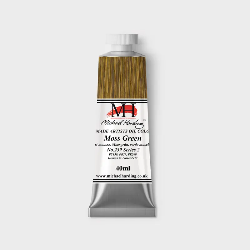 Michael Harding Oil paint 40ml 239 Moss Green S2