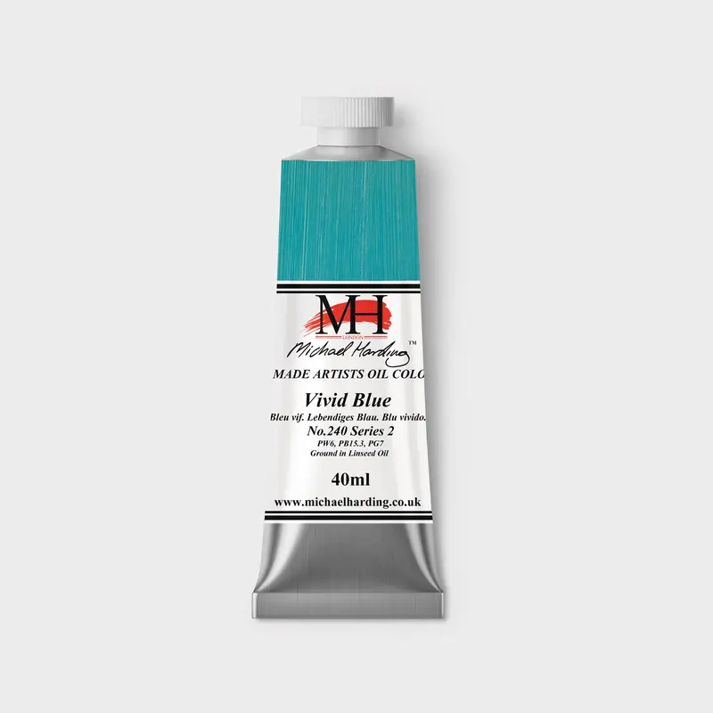 Michael Harding Oil paint 40ml 240 Vivid Blue S2
