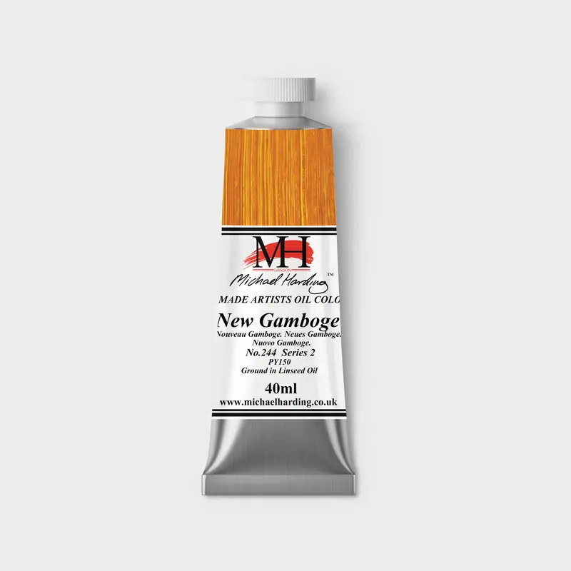 Michael Harding Oil paint 40ml 244 New Gamboge S2