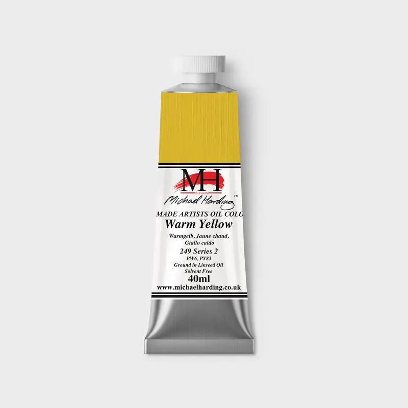 Michael Harding Oil paint 40ml 249 Warm Yellow S2