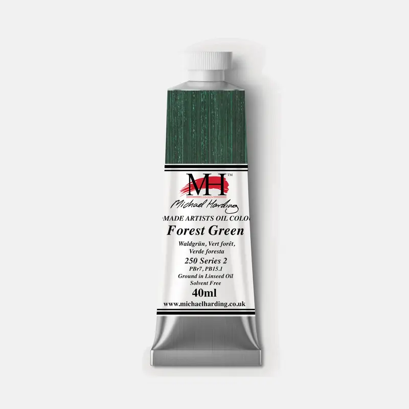 Michael Harding Oil Paint 40ml 250 Forest Green