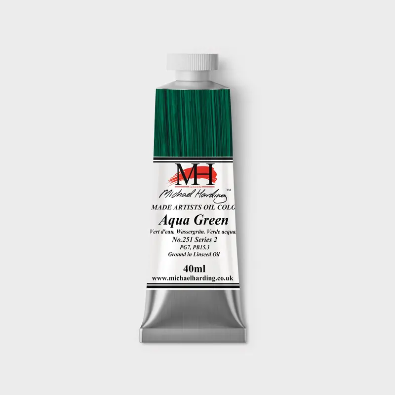 Michael Harding Oil paint 40ml 251 Aqua Green S2