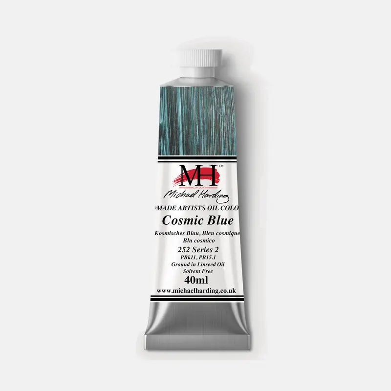 Michael Harding Oil Paint 40ml 252 Cosmic Blue