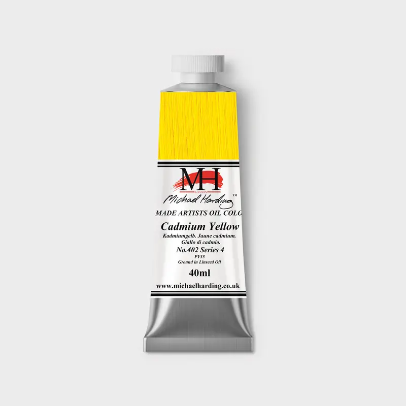 Michael Harding Oil paint 40ml 402 Cadmium Yellow S4