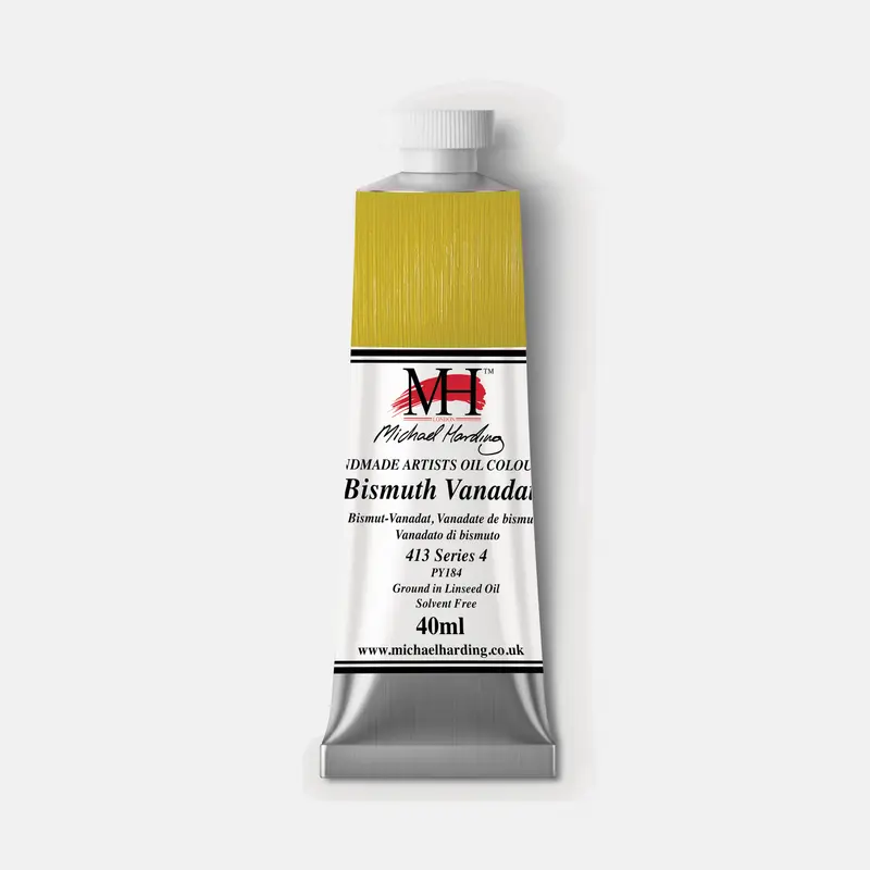 Michael Harding Oil Paint 40ml 413 Bismuth Vanadate