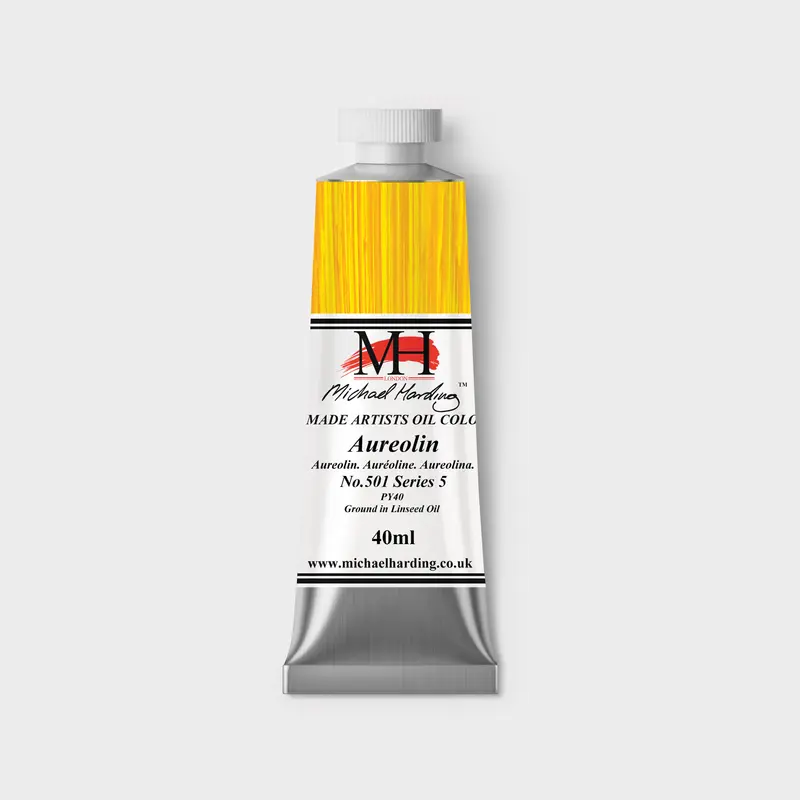 Michael Harding Oil paint 40ml 501 Aureolin S5